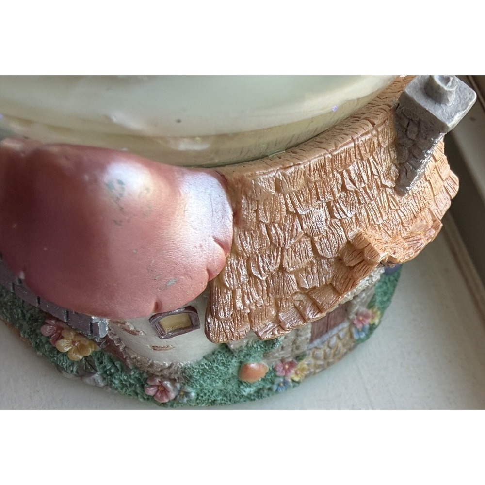 Vintage Spring Water Globe‎ Musical Easter Bunny Egg Snow Globe Peter Cottontail - Picture 6 of 7